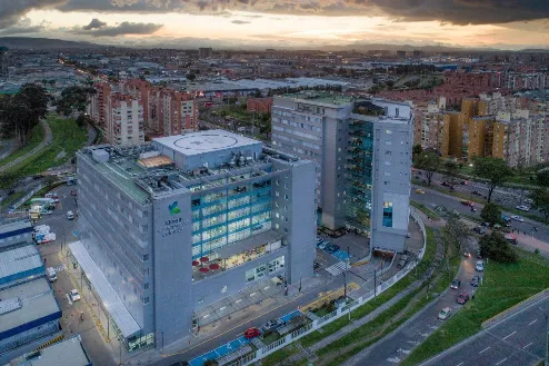 Clínica Universitaria Colombia en Bogotá, hospital de alta complejidad con atención integral